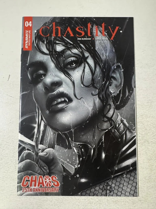 CHASTITY #4 VF/NM 1:30 Nodet B/W Variant