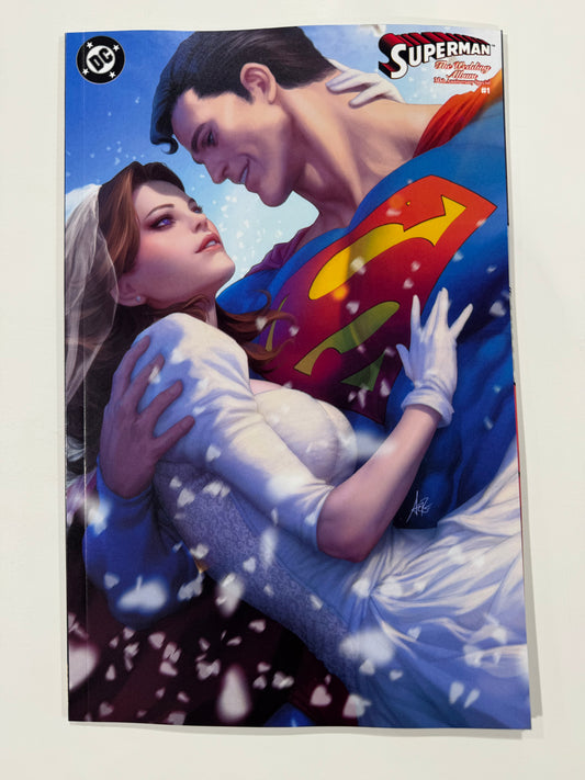 SUPERMAN: THE WEDDING ALBUM - 30TH ANNIVERSARY SPECIAL #1 NM Cover B Stanley 'Artgerm' Lau Variant