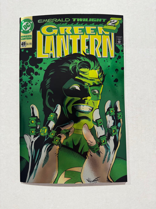 GREEN LANTERN #49 NM Foil Facsimile Variant