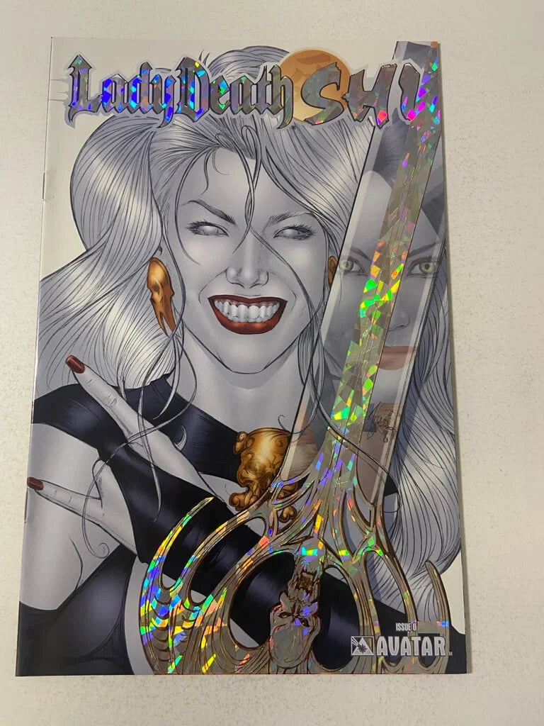 LADY DEATH SHI #0 NM Billy Tucci Lady Death Prism Foil Variant