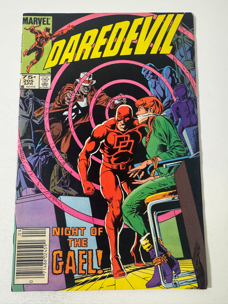 DAREDEVIl #205 FN CANADIAN PRICE VARIANT
