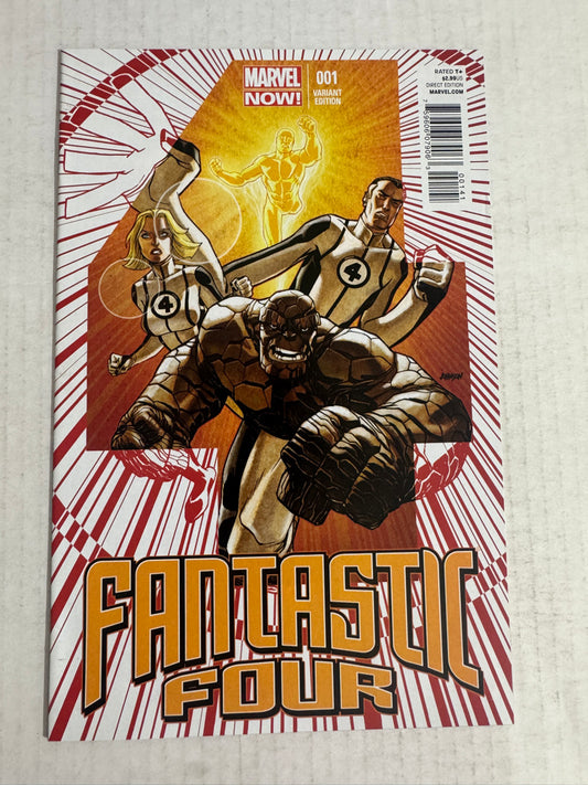 FANTASTIC FOUR #1 Vol 4 NM 1:50 Dave Johnson Variant