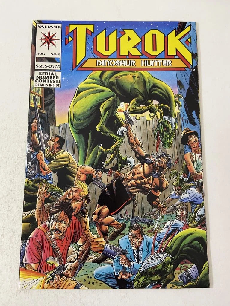 TUROK DINOSAUR HUNTER #2 NM-