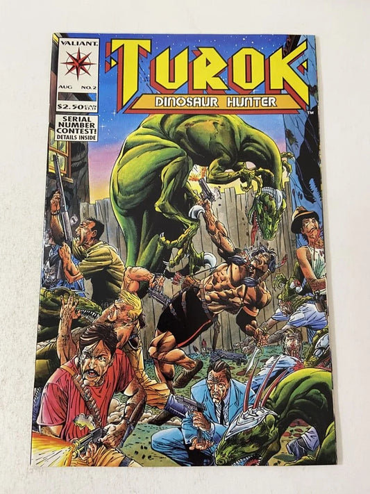 TUROK DINOSAUR HUNTER #2 NM-