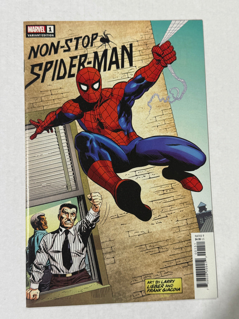 NON-STOP SPIDER-MAN #1 NM 1:100 Larry Lieber Variant