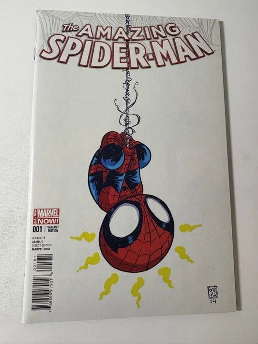 AMAZING SPIDER-MAN #1 Vol 3 NM Skottie Young Variant 1ST APPEARANCE