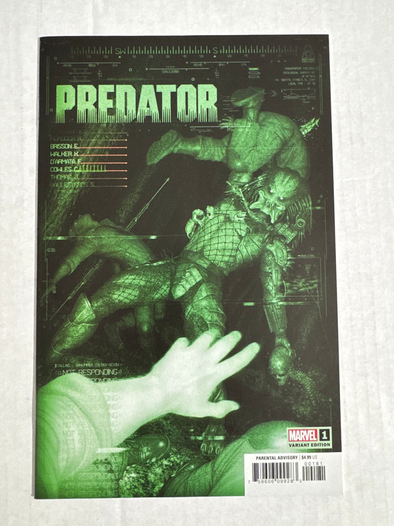 PREDATOR #1 NM Rahzzah Variant