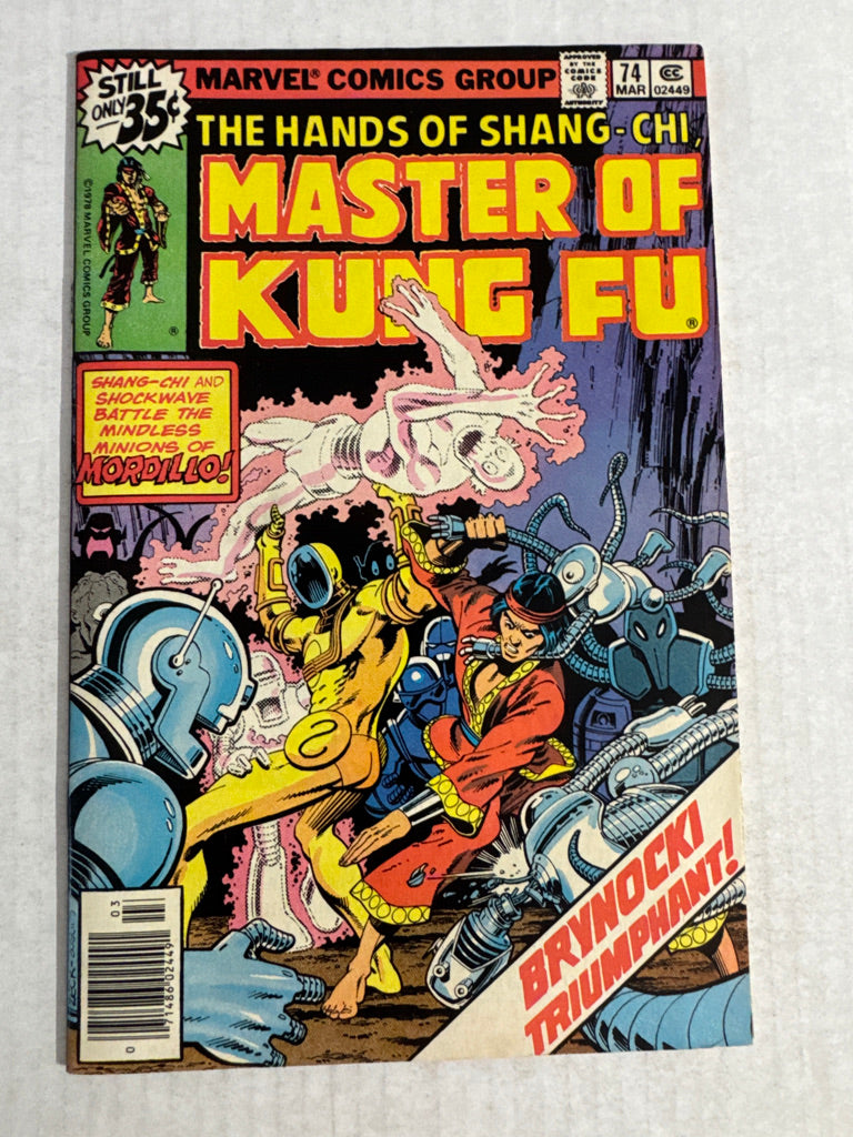 MASTER OF KUNG FU #74 VF Mike Zeck Cover