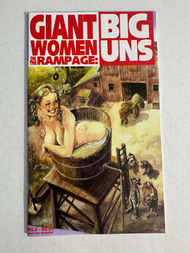 BIG UNS GIANT WOMEN ON THE RAMPAGE #2 NM-