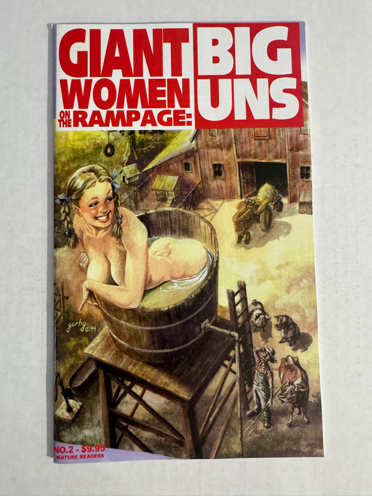 BIG UNS GIANT WOMEN ON THE RAMPAGE #2 NM-
