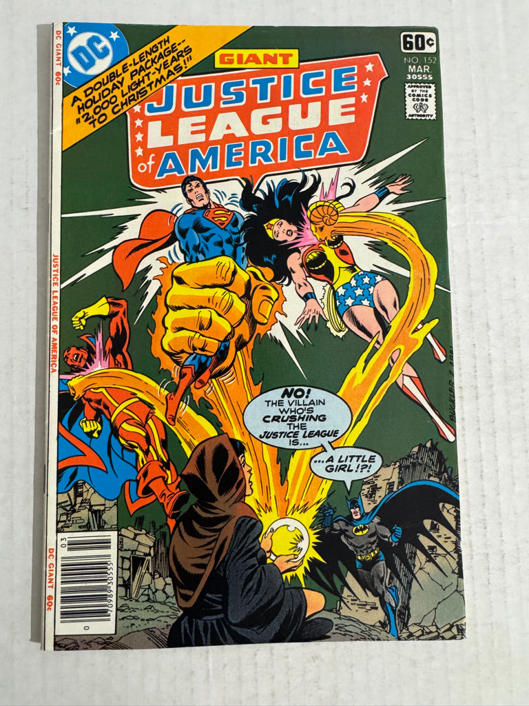 JUSTICE LEAGUE OF AMERICA #152 VF+