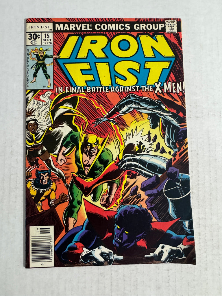 IRON FIST #15 VF John Byrne Cover 1ST APPEARANCE
