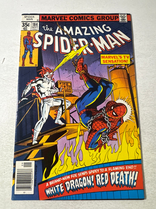AMAZING SPIDER-MAN #184 FN/VF