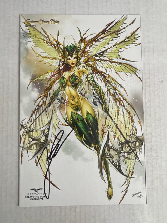 GRIMM FAIRY TALES #93 NM- Jaime Tyndall Fan Store Exclusive Variant SIGNED LTD to 500