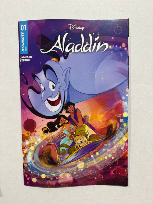 Disney ALADDIN #1 NM Baldaria Cover