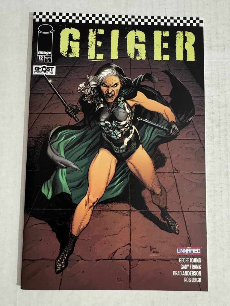 GEIGER #12 Vol 2 NM Gary Frank Cover