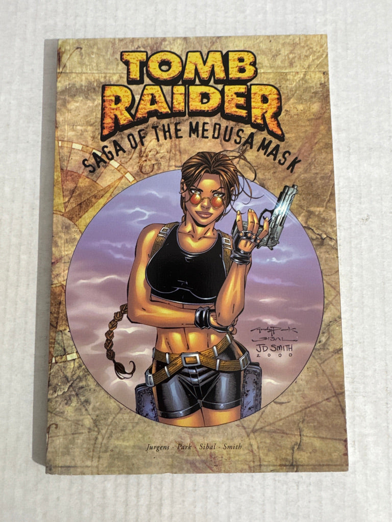 TOMB RAIDER Saga Of The Medusa Mask TPB NM-