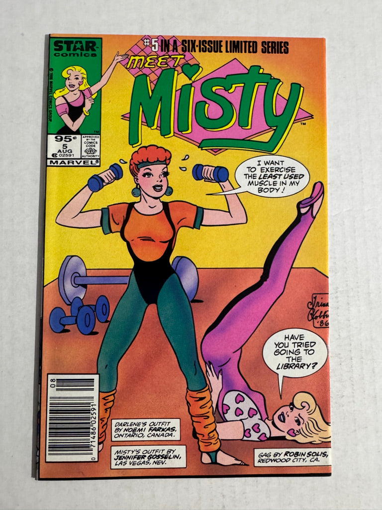 MEET MISTY #5 NM CANADIAN PRICE VARIANT