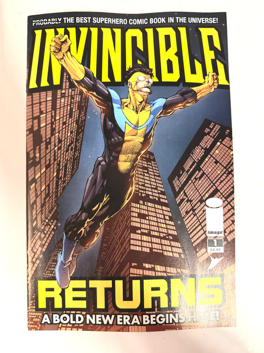 INVINCIBLE RETURNS #1 NM Facsimile Edition 2026