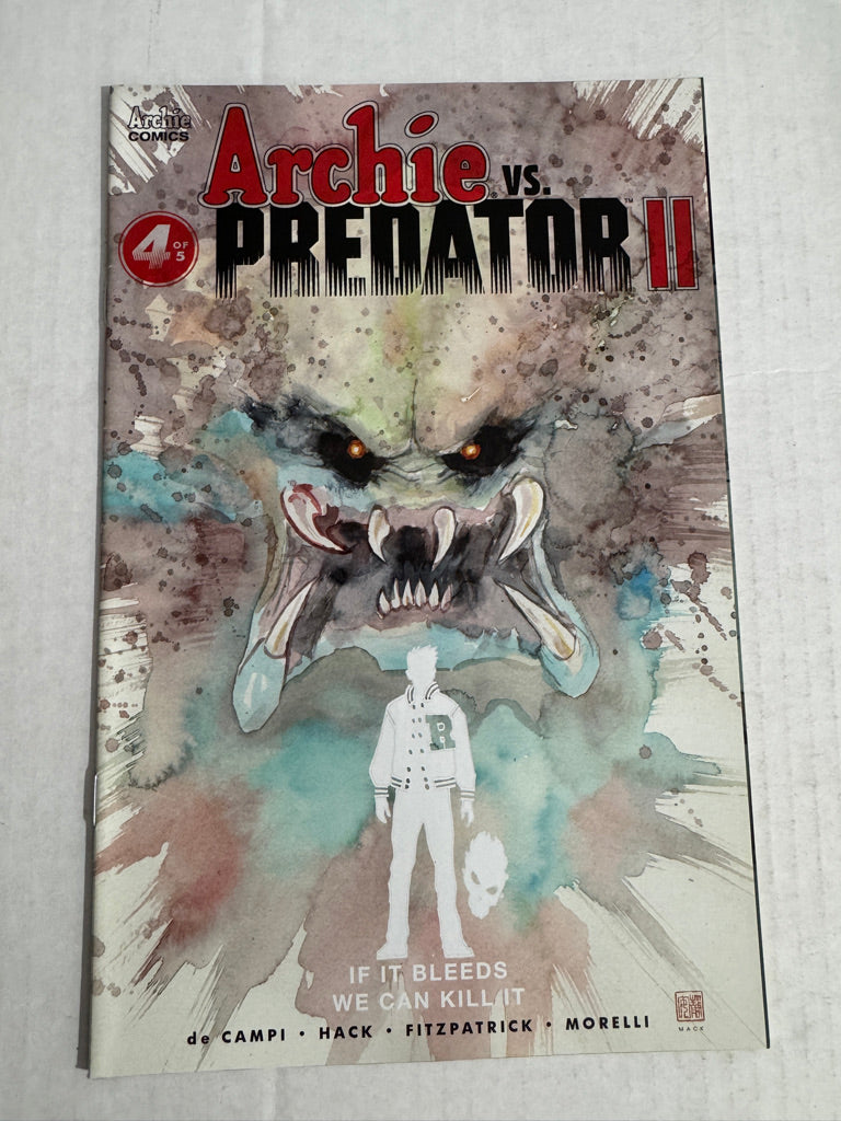 ARCHIE VS PREDATOR II #4 David Mack D Variant