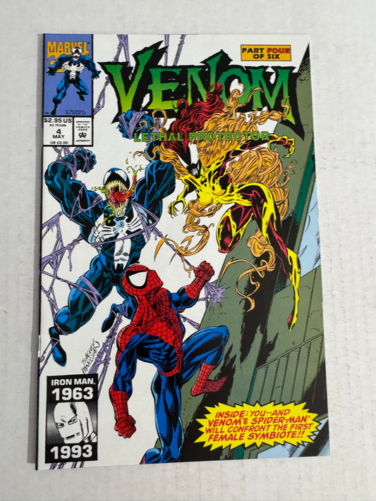 VENOM Lethal Protector #4 NM Mark Bagley Cover 1ST APPEARANCE
