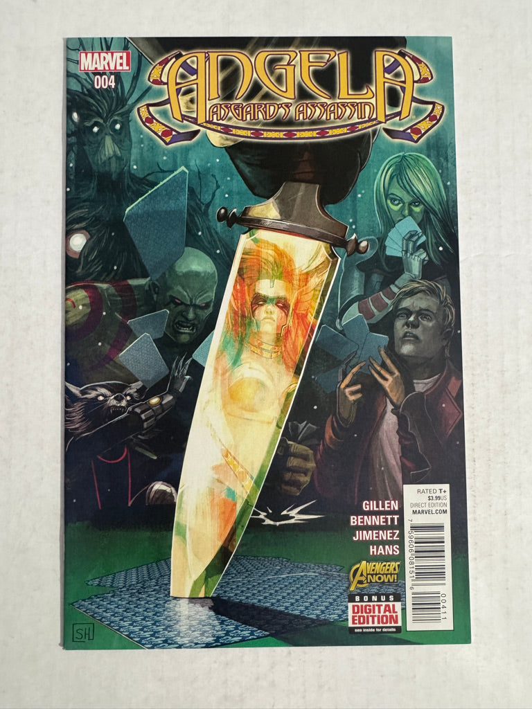ANGELA ASGARD'S ASSASSIN #4 NM Stephanie Hans Cover