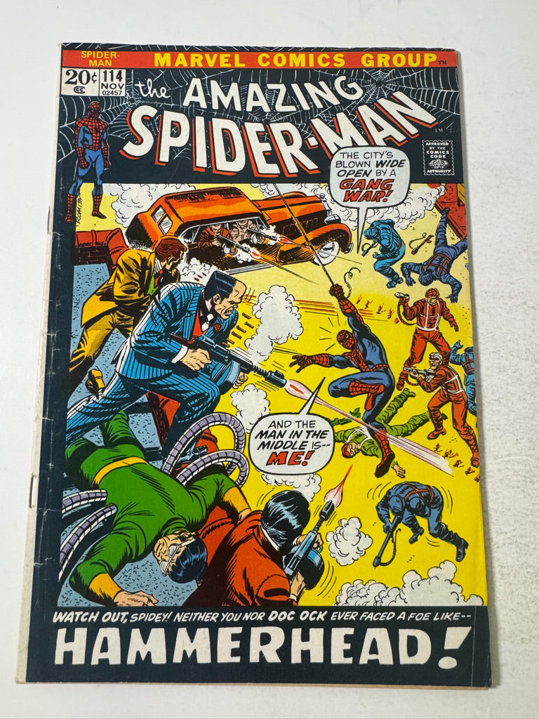 AMAZING SPIDER-MAN #114 VG-
