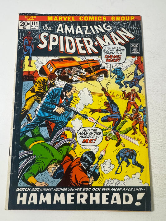 AMAZING SPIDER-MAN #114 VG-