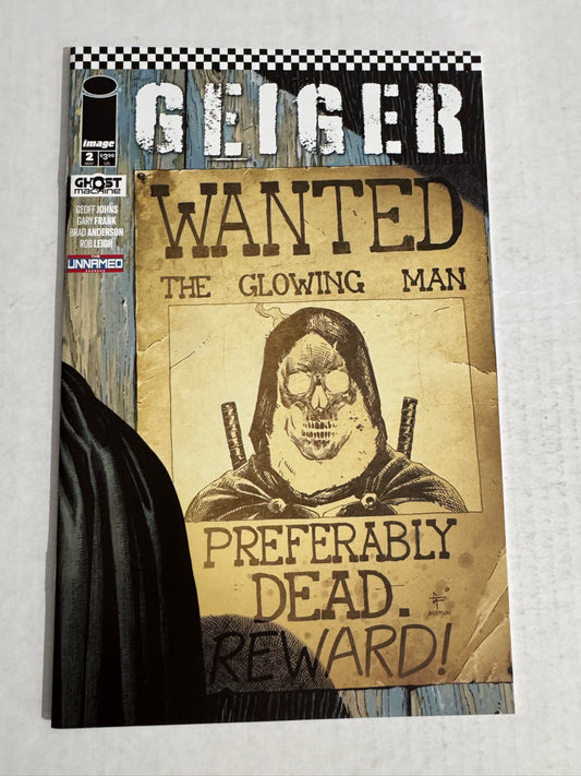 GEIGER #2 Vol 2 VF+ Gary Frank Cover