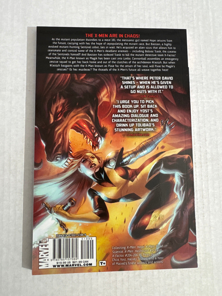 X-MEN SECOND COMING Revelations TPB OOP David Finch Cover