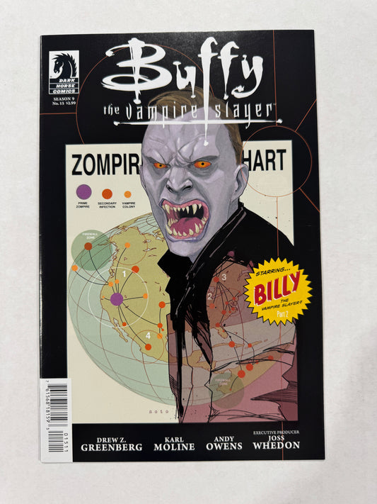 BUFFY THE VAMPIRE SLAYER Season 9 #15 NM Phil Noto Cover