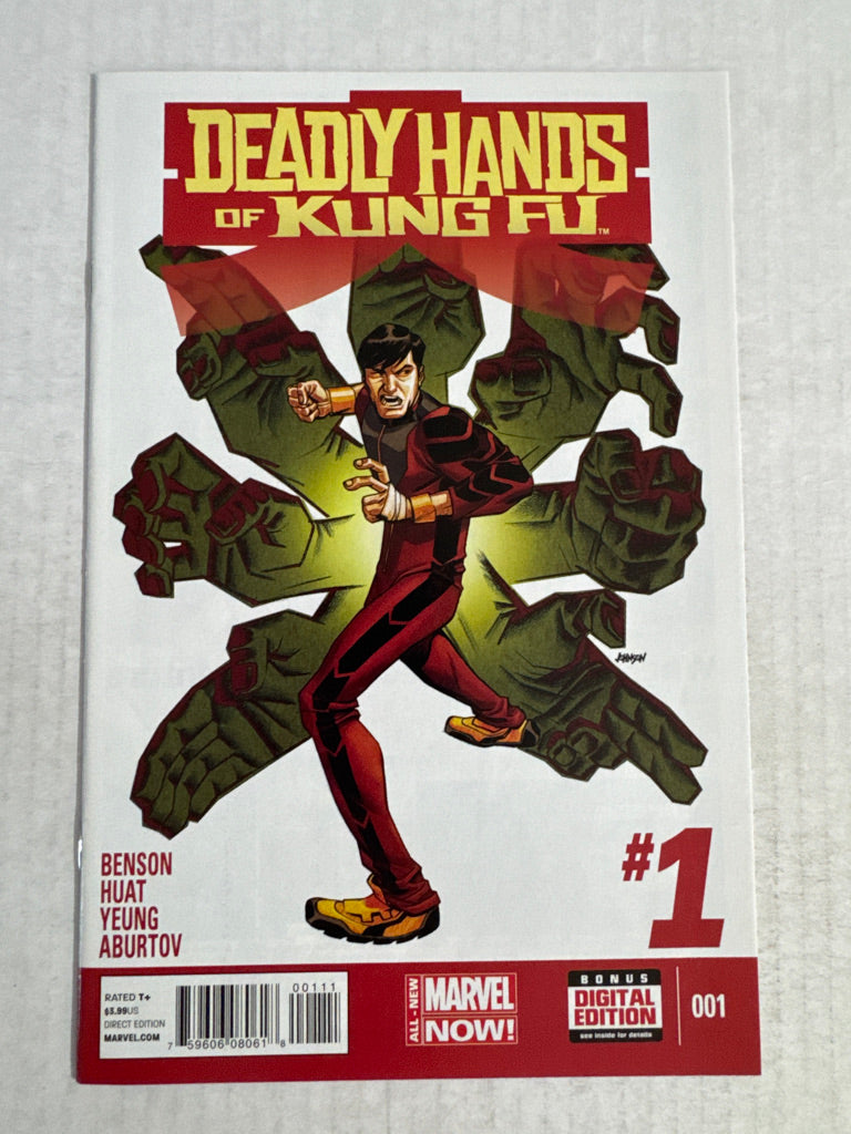 DEADLY HANDS OF KUNG FU #1 NM Dave Johnson Cover