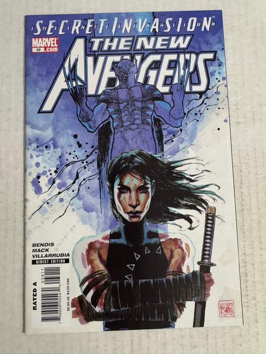 NEW AVENGERS #39 NM David Mack Cover