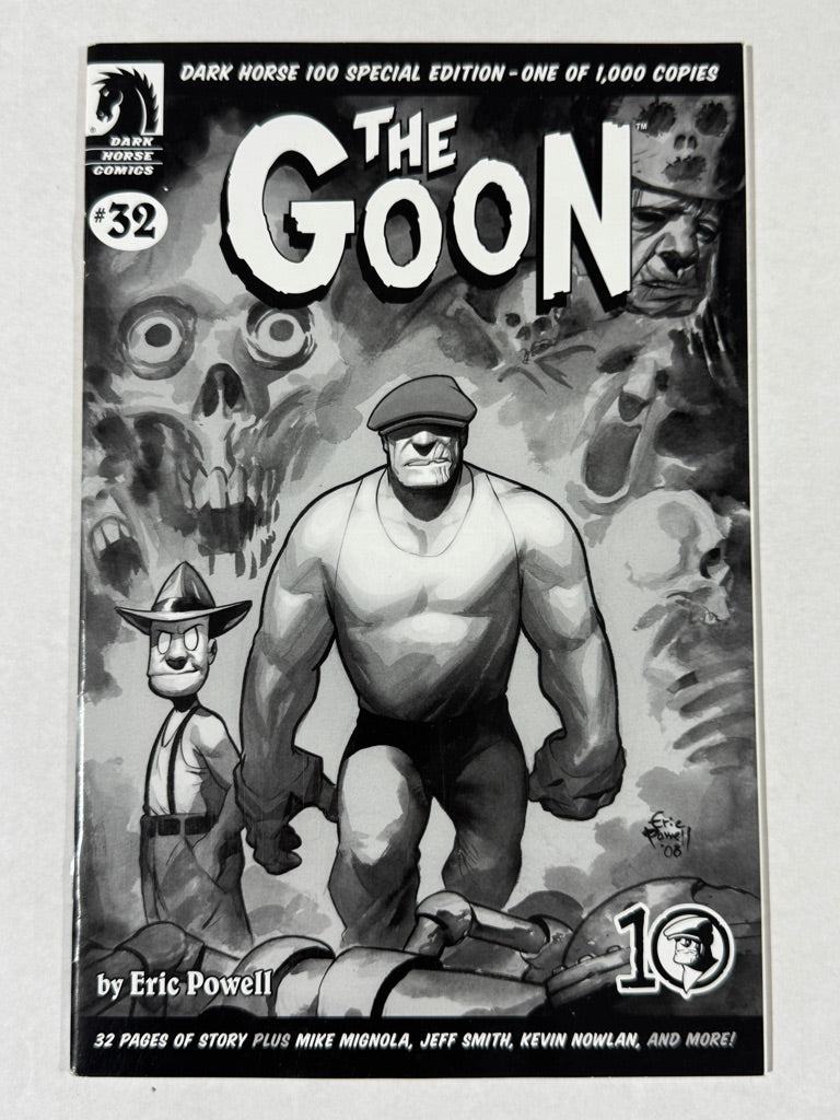 THE GOON #32 VF+ B/W Eric Powell Variant LTD to 1000