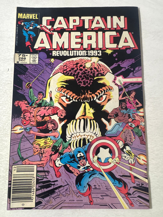 CAPTAIN AMERICA #288 VF CANADIAN PRICE VARIANT
