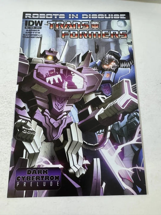 TRANSFORMERS Robots In Disguise #21 NM B Variant