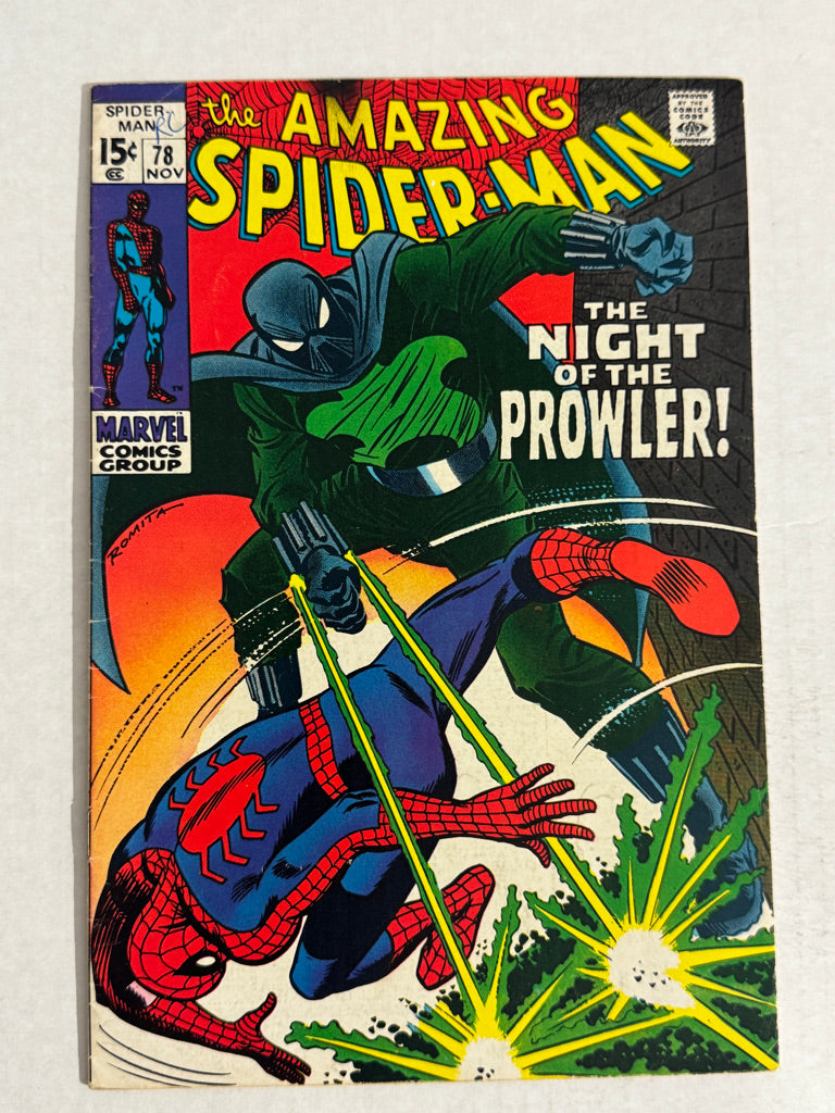 AMAZING SPIDER-MAN #78 FN 1ST APPEARANCE
