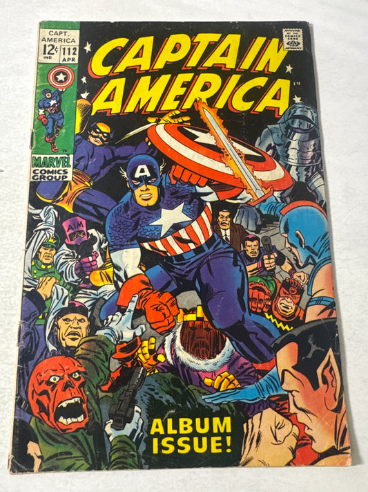 CAPTAIN AMERICA #112 VG