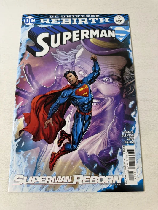 SUPERMAN #19 Vol 4 NM Gary Frank Variant