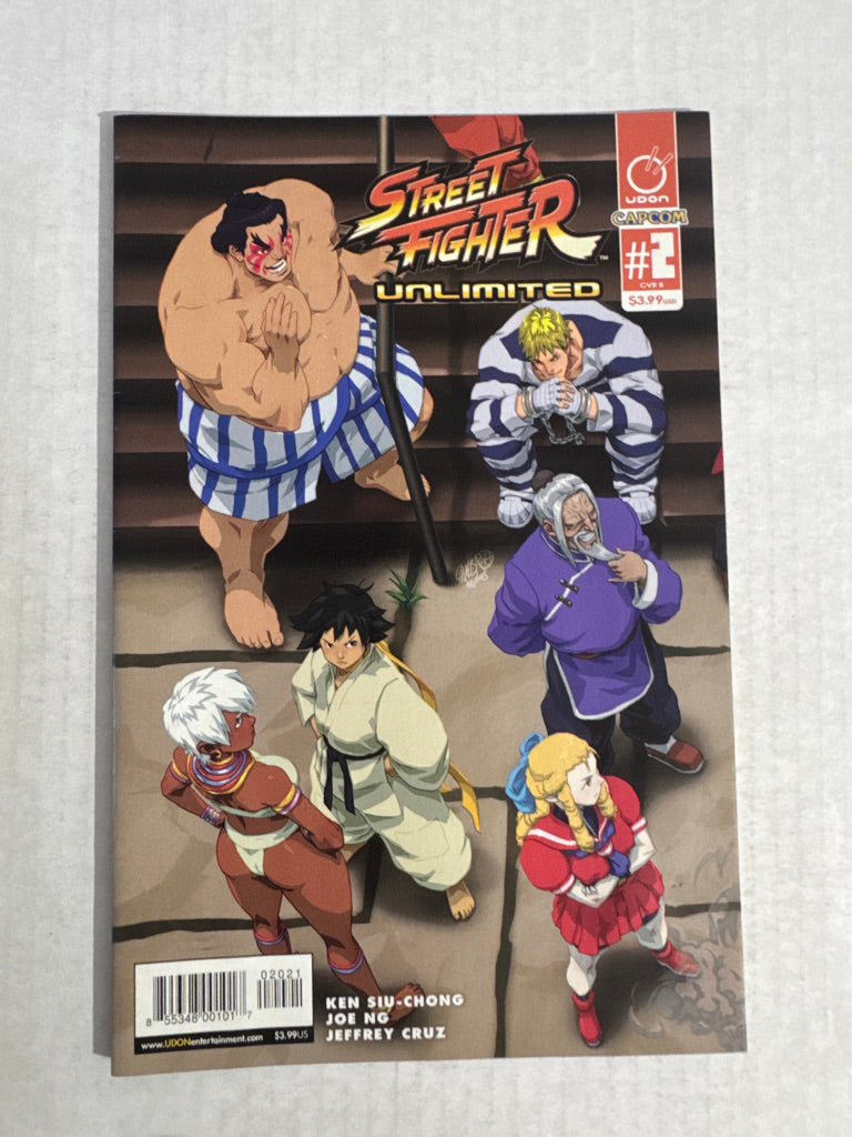 STREET FIGHTER UNLIMITED #2 NM- B Variant