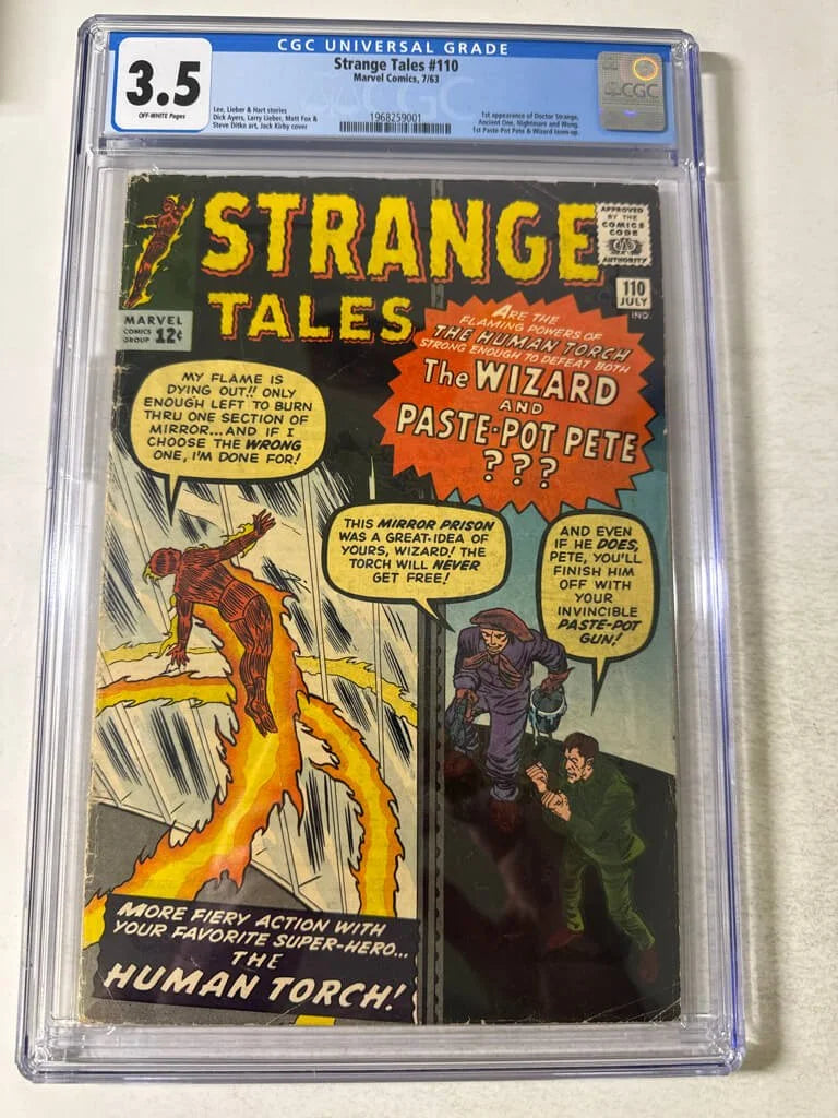STRANGE TALES #110 CGC3.5 1ST APPEARANCE