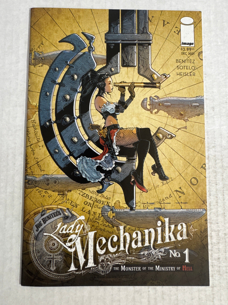 LADY MECHANIKA The Monster of The Ministry of Hell #1 NM B Variant