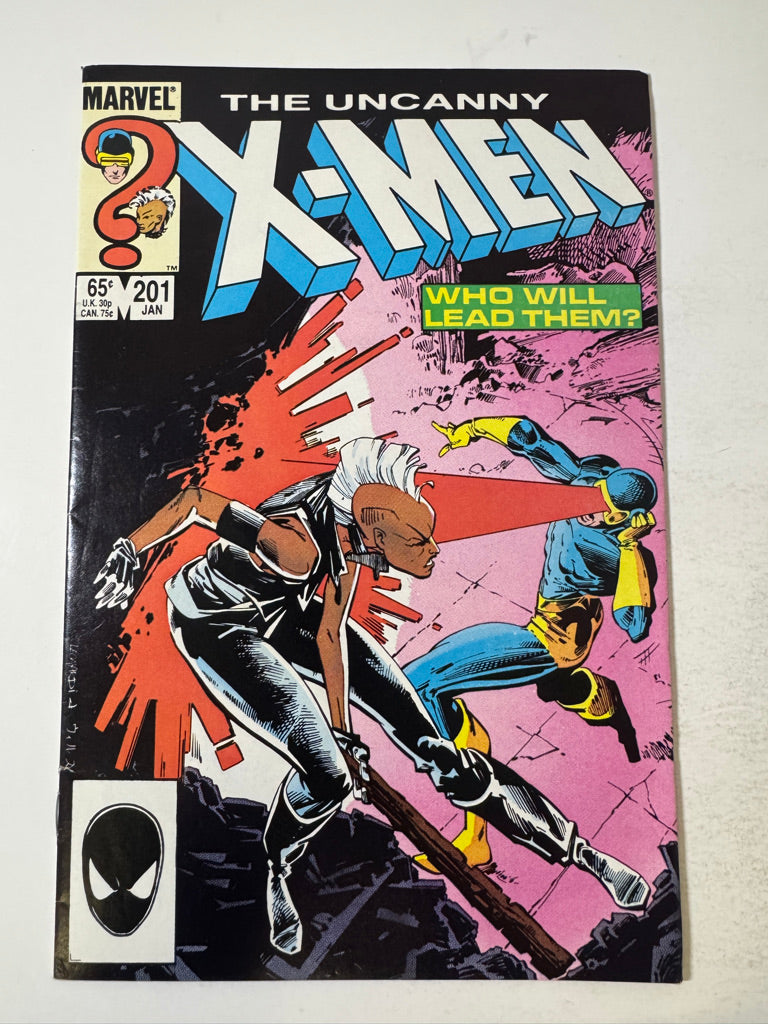 UNCANNY X-MEN #201 VF 1ST APPEARANCE