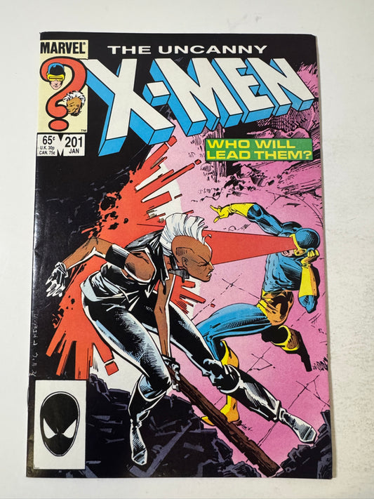 UNCANNY X-MEN #201 VF 1ST APPEARANCE