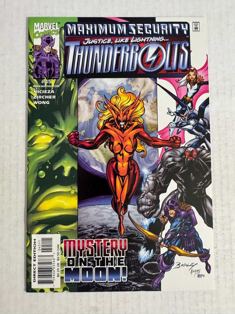THUNDERBOLTS #45 NM Mark Bagley Cover 1ST APPEARANCE