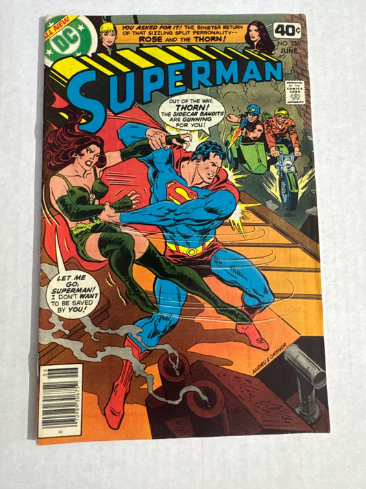 SUPERMAN #336 VG/FN