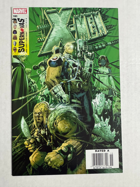 X-MEN #191 VF/NM Chris Bachalo Cover NEWSSTAND
