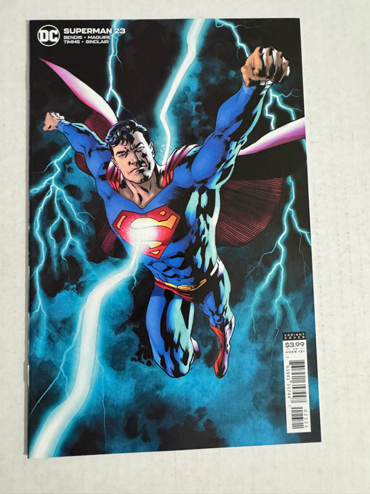 SUPERMAN #23 Vol 5 NM Bryan Hitch Variant