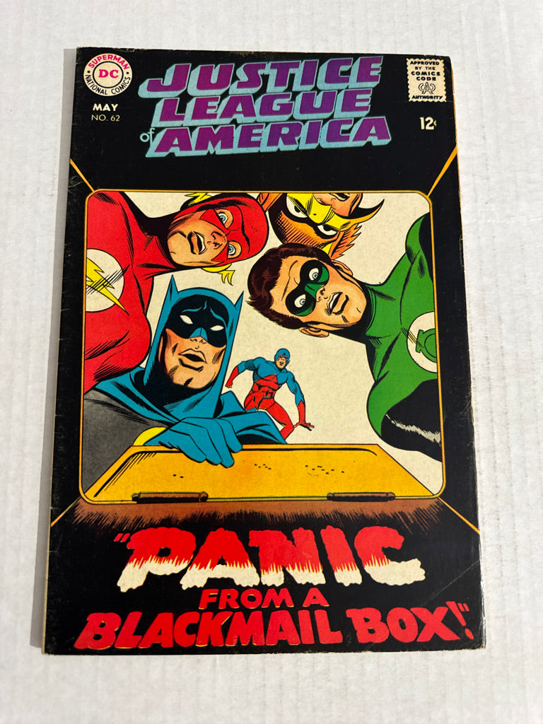 JUSTICE LEAGUE OF AMERICA #62 VG/FN