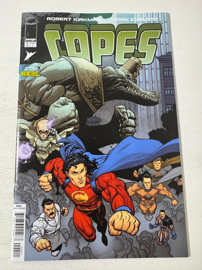 CAPES #4 NM Ryan Ottley Cover